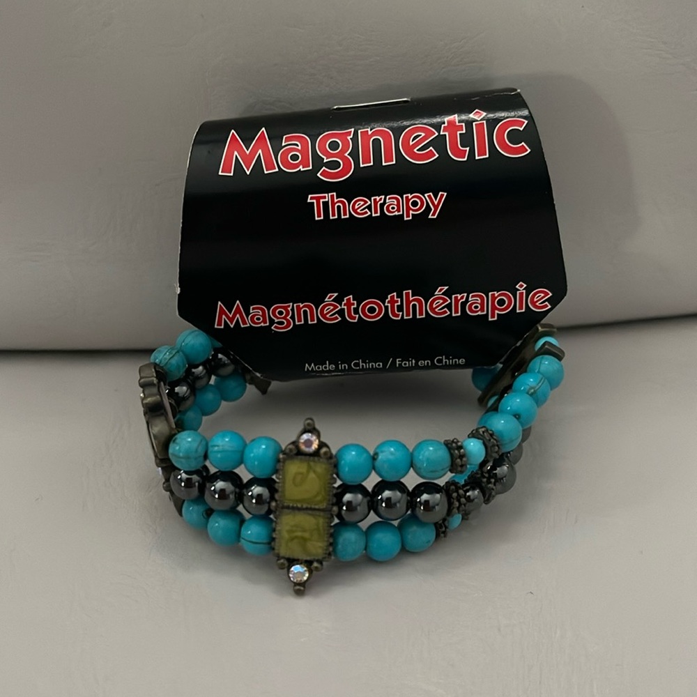 Magnetic Therapy, turquoise bracelet